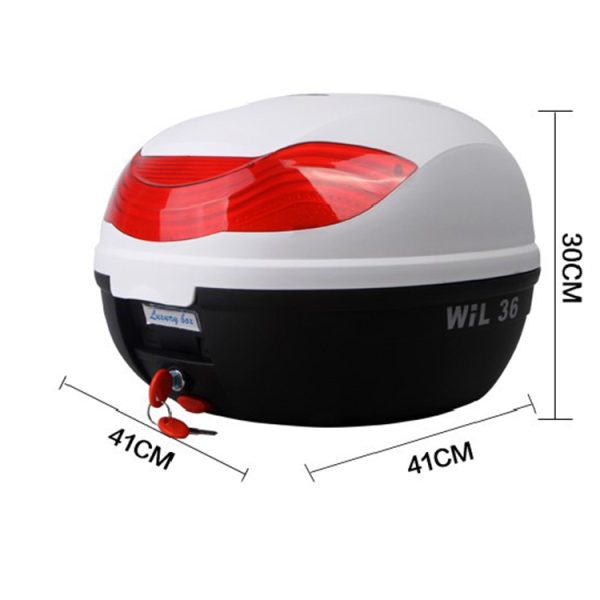 32L PP Motorcycle Top Case 30*41*41CM - Image 2