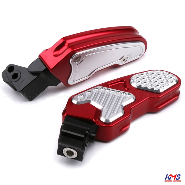 CNC Aluminium Alloy Modify Motorcycle Rear Footrest Racing Bike thicken Foot Pedal For honda PCX125 150 - Image 2