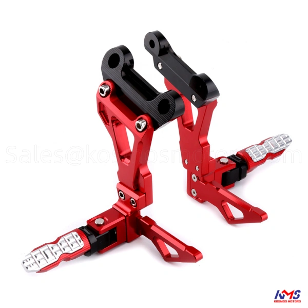 Modify CNC Aluminium Alloy Motorcycle rear Footrest Racing Bike Foot Pedal For honda cb650f