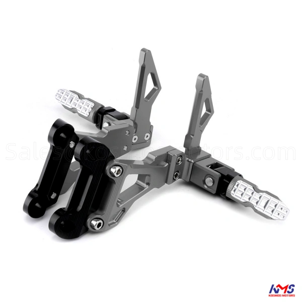 Modify CNC Aluminium Alloy Motorcycle rear Footrest Racing Bike Foot Pedal For honda cb650f - Image 2