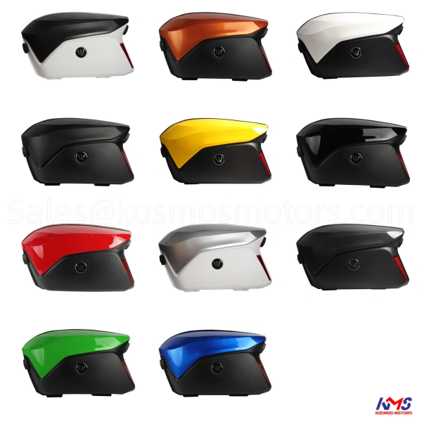 ABS PP Material 37L Scooter Motorbike Side Case Cub side box Motorcycle Saddle Box - Image 3