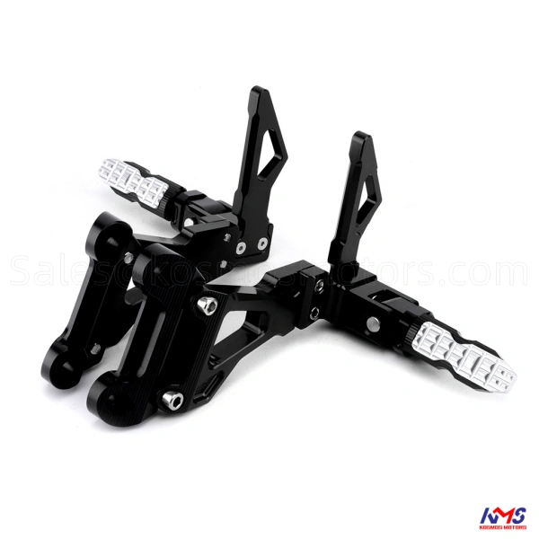 Modify CNC Aluminium Alloy Motorcycle rear Footrest Racing Bike Foot Pedal For honda cb650f - Image 4