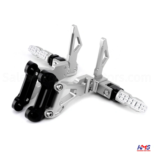 Modify CNC Aluminium Alloy Motorcycle rear Footrest Racing Bike Foot Pedal For honda cb650f - Image 5