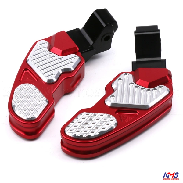 CNC Aluminium Alloy Modify Motorcycle Rear Footrest Racing Bike thicken Foot Pedal For honda PCX125 150
