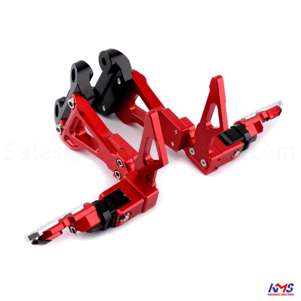 Modify CNC Aluminium Alloy Motorcycle rear Footrest Racing Bike Foot Pedal For honda cb650f - Image 6