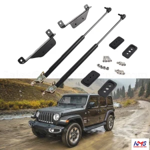 Modify engine hydraulic rod engine cover hydraulic support lever for Jeep